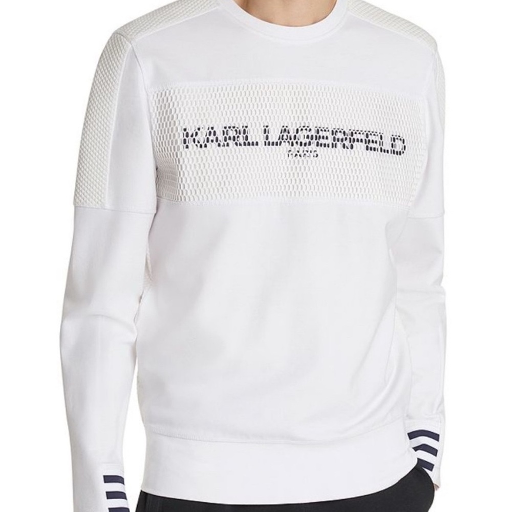 Karl Lagerfeld White Men's Sweater